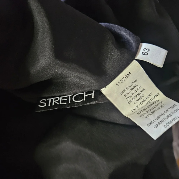 Conrad C Collection Classic Faux Leather Paneled Bomber Zip Up (NWOT) - Picture 6 of 7